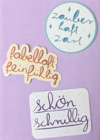 Image 4 of Schön Schrullig Sticker