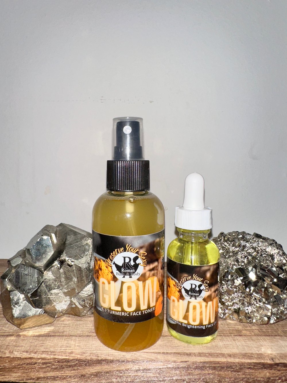 Image of Glow Collection Turmeric Toner & Turmeric Face Serum