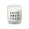 GLASS JAR SOY WAX CANDLE 