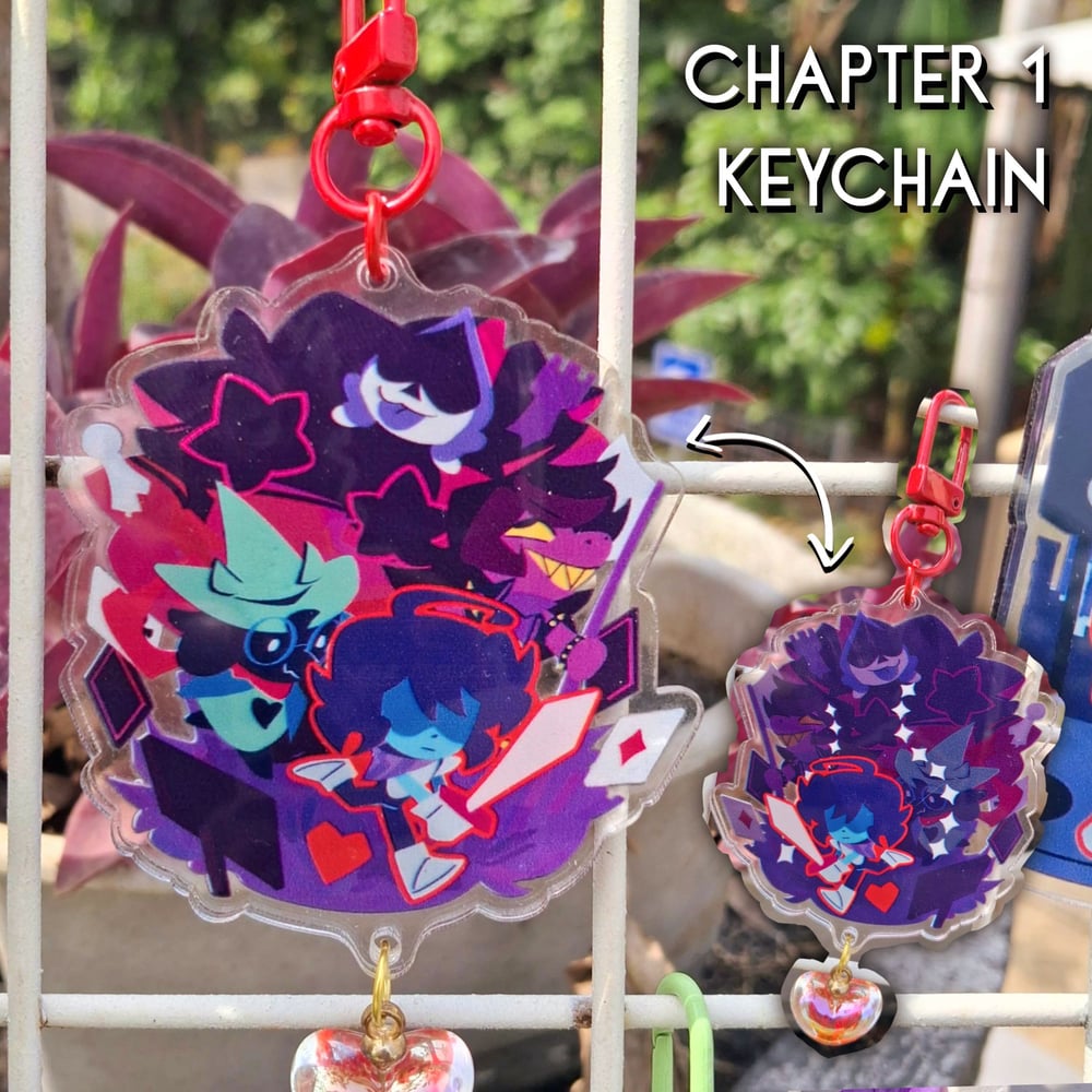 Your Adventures - Deltarune Keychain Collection