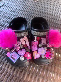 Image 1 of Teacup Clogs ( I love me) size: kids 3