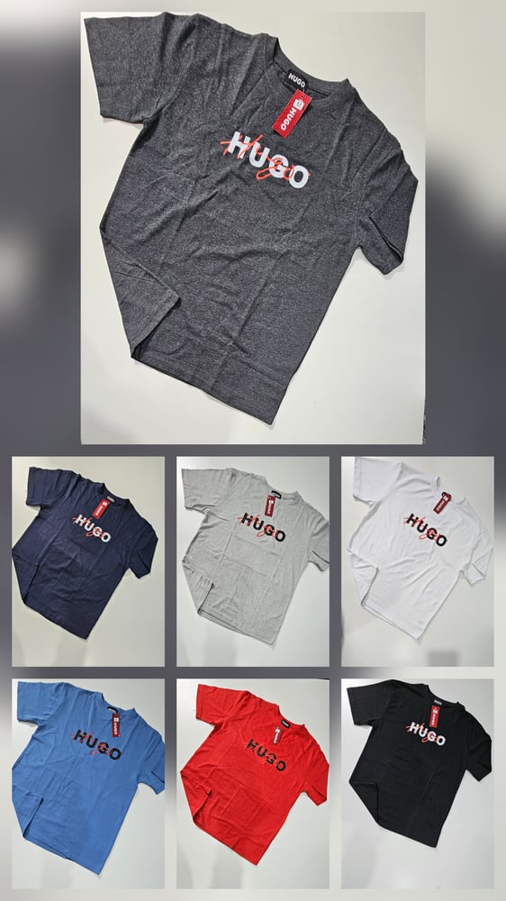 Image of Mens BOSS Tshirt (Fleece Cotton) 