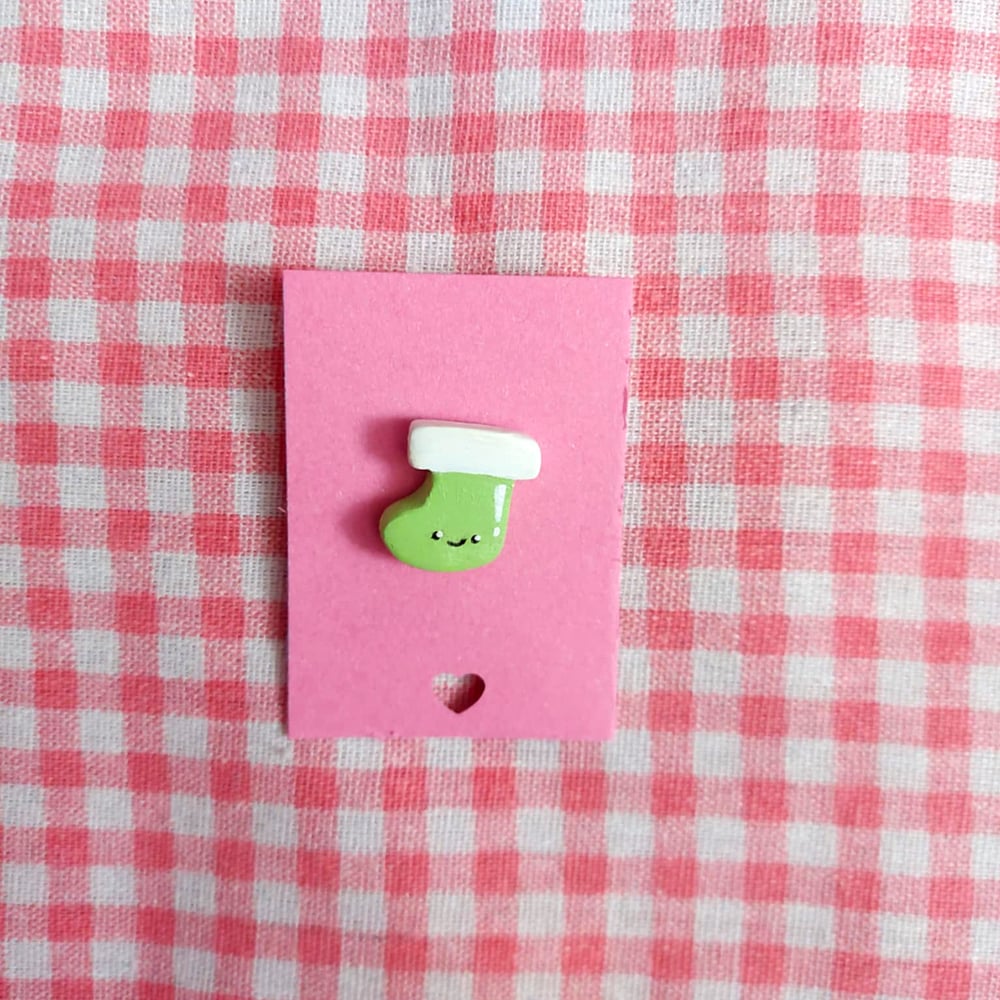 Image of Pin's Chaussette de Noël