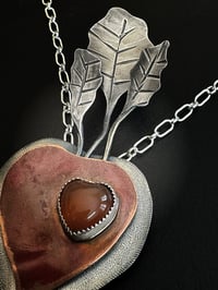 Image 4 of Veggie Love Pendant/Brooch