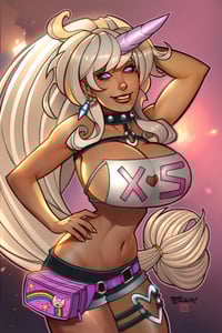 Image of Sugar Pop Fly on Windscreen Original Pencil Art.