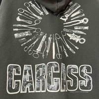Image 6 of Carcass Zip-Up Hoodie 00s XL