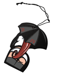 "Trouble" Umbrella Girl Air Freshener
