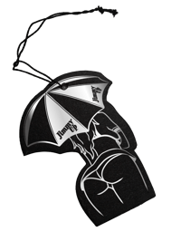 Umbrella Girl Air Freshener "Chrome" (Limit: 100)