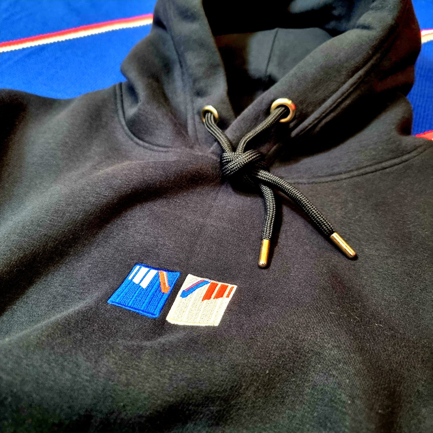 Image of 9293 Icons Hood - Navy