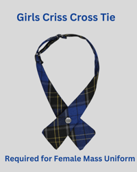 Girls Criss Cross Tie 