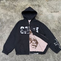 Image 2 of PROJECT 101375 “ I’M FREE” TAPESTRY HOODIE