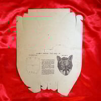 Image 3 of Crazy like a Fox - Merrell-Soule Company Advertising Paper Mask (1900's) - Syracuse, NY