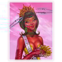 The Weiner Watercolor Giclee Print