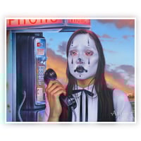 Please Pick Up Watercolor Giclee Print