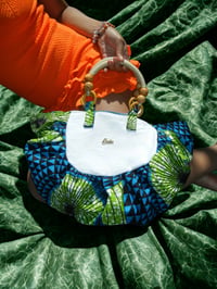 Image 1 of Summer african  bag 【Blue】