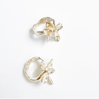 Image 1 of Blooming Ring- Silver-sz 5.5/8.5