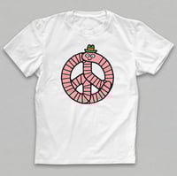 Image 1 of Peace Worm T-shirt