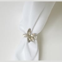 Image 9 of Blooming Ring- Silver-sz 5.5/8.5