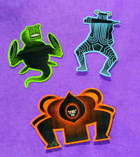 Dan Da Dan Yokai and Alien Sticker Pack