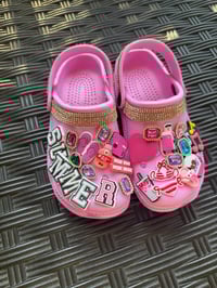 Image 1 of TeaCup Clogs (Pink Summer ) kids: size 1