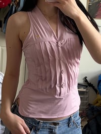 Image 5 of 00s nike pleated top 