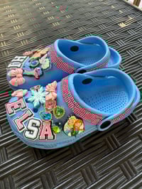 Image 2 of TeaCup Clogs (Elsa inspired) kids size: 13