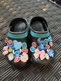 Image 1 of TeaCups Clogs (Stitch Inspired) Kids size: 13