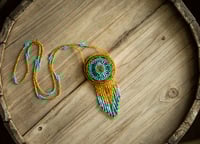 Image 4 of Tribal huichol medicine necklace