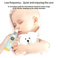 Image 2 of Youngsters' Nasal Aspirator with Adjustable Suction, 3 Soft Silicone Tips