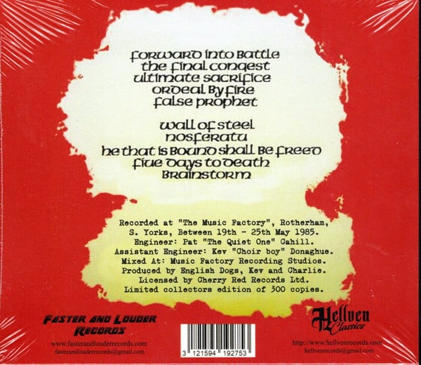 Image of English Dogs – "Forward Into Battle" CD