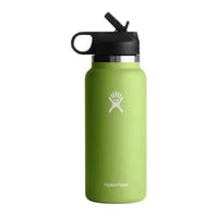 Image 1 of Hydro Flask™️ Wide Mouth with Flex Straw Cap 32 oz, 40 oz | Seagrass