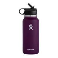 Image 1 of Hydro Flask™️ Wide Mouth with Flex Straw Cap 32 oz, 40 oz | Eggplant Purple