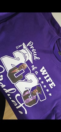 Image 4 of Personalized Family Graduation T-Shirts