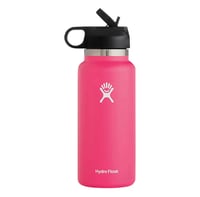 Image 1 of Hydro Flask™️ Wide Mouth with Flex Straw Cap 32 oz, 40 oz | Zinnia