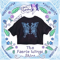 Image 1 of 50% OFF The Faerie Wings Shirt 🦋 Super Comfy Ren Faire Fairycore Shirt