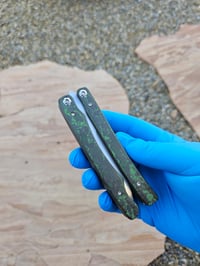 Image 3 of Green Fat Carbon Balisong