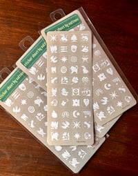 Image 1 of tiny cube random sticker sheet