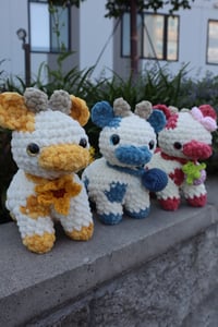 Image 1 of Crochet Cow 