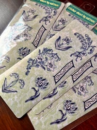 Image 2 of floral mix sticker sheet