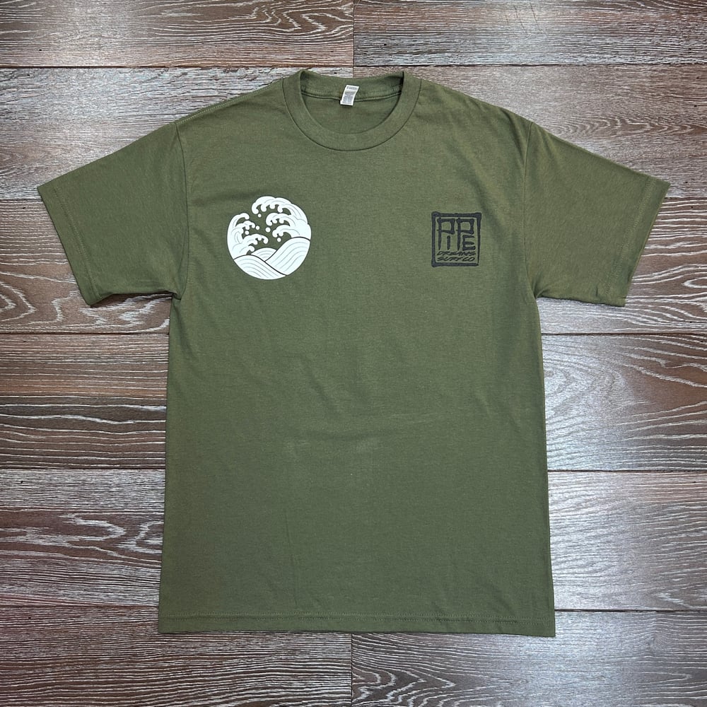 Image of Sakura Senshi Olive Men's T-Shirt
