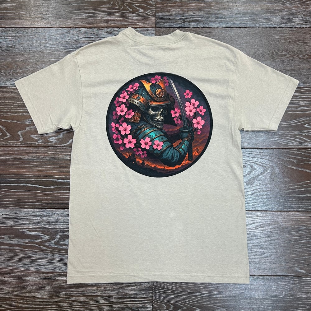 Image of Sakura Senshi Beige Men's T-Shirt