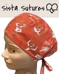 Image 2 of AFL Team Scrub Hats