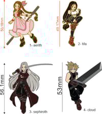 Image 1 of PREORDER -FF and Princess pins