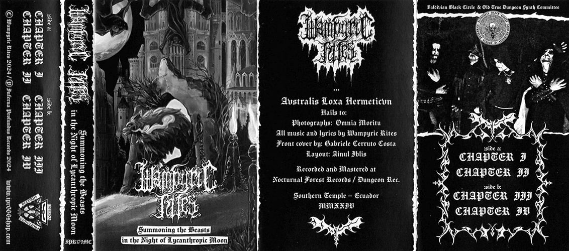 【未開封】Wampyric Rites　4枚まとめ WAMPYRIC RITES - Summoning the Beasts in the Night of