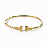 Image 1 of Gold Tiffany Bracelet free Size Bracelet