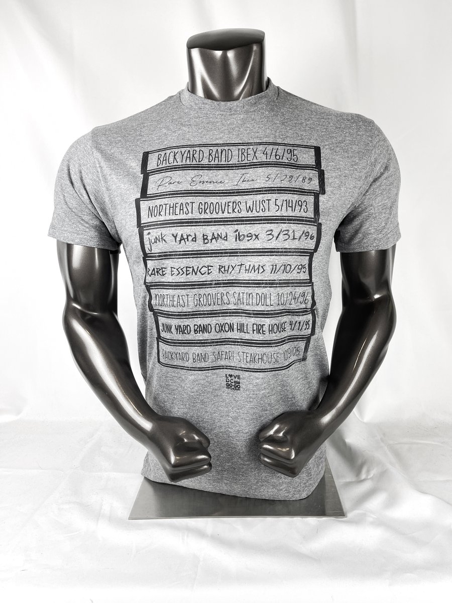 Image of Love DC GOGO - Crank Tape Debate Grey Tshirt 