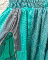 Image 4 of Zara Split Skirt- light turquoise 