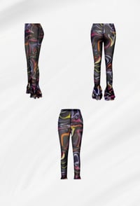 Image 1 of "Babydoll" Ruffle Bell Bottoms