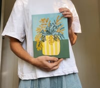 Image 1 of Mini Vase Series 'Wattle Original