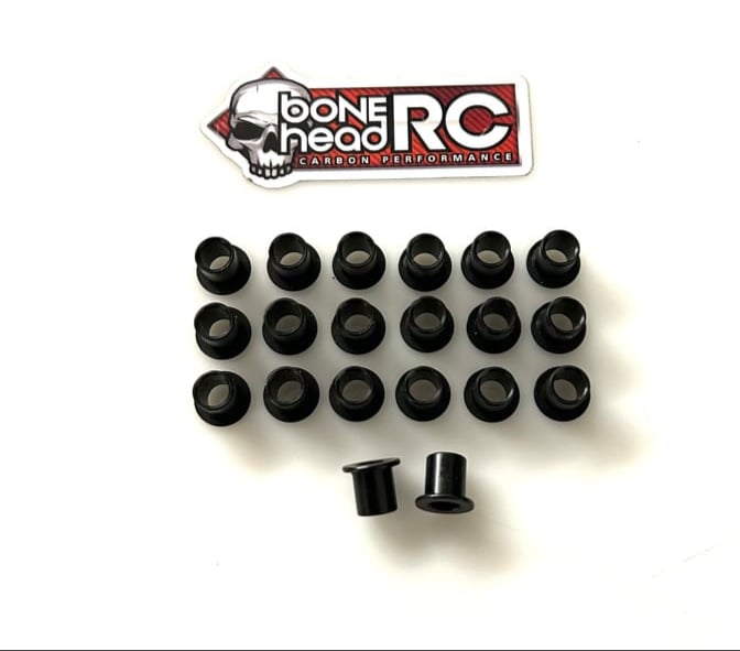 bonehead RC upgraded RC pin brace bushes for A arms | BoneHead-RC